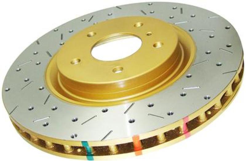 DBA 4000 Series Drilled And Slotted Front Brake Rotor Subaru 2018-2021 STI | 43050XS-10