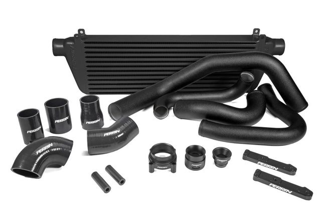 Perrin Performance Front Mount Intercooler Kit Black Core Black Pipes Subaru 2022-2025 WRX | PSP-ITR-441BK/BK