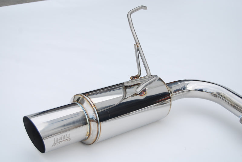 Invidia N1 Dual Exit Cat Back Exhaust w/ Polished Tips Subaru 2022-2024 WRX | HS22WRXGTP