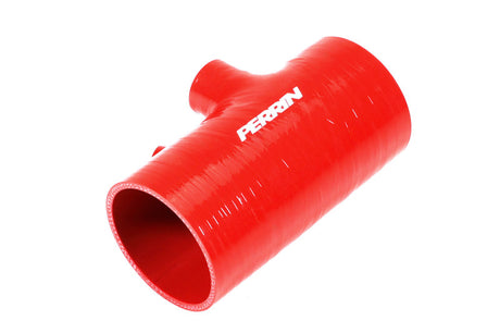 Perrin Turbo Inlet Hose With Short Nozzle Red V2 Fitment (PSP-INT-426RD) | Subaru WRX 2022-2024