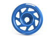Perrin Performance Lightweight Crank Pulley Blue w/o AC Subaru 2002-2014 WRX / 2004-2021 STI | PSP-ENG-102BL