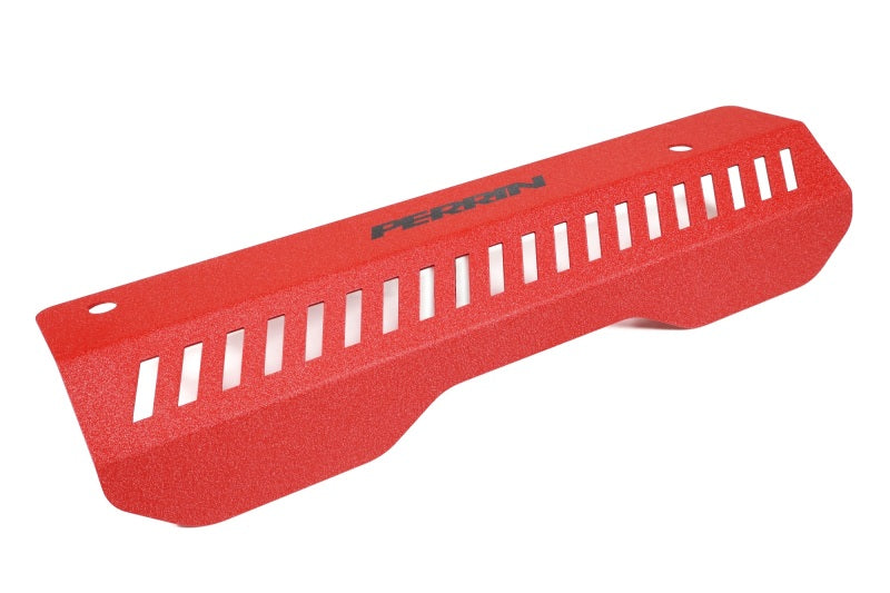 Perrin Pulley Cover Red Compatible With Perrin AOS (PSP-ENG-154RD) | Subaru WRX 2022-2025 / Crosstrek 2018-2025