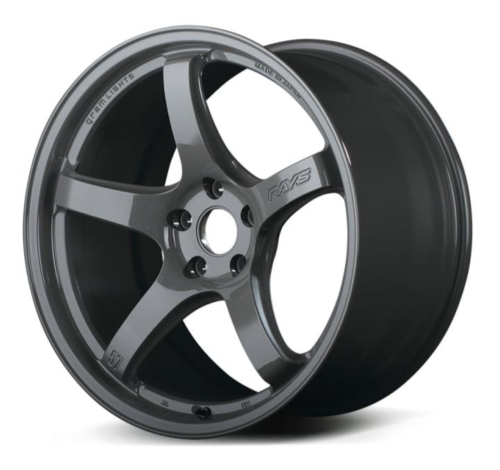 Gram Lights 57CR 18x9.5 5x114.3 38mm Offset Glossy Gray Wheel | WGCRX38EAG