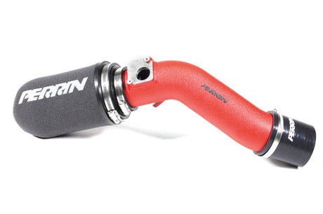 Perrin Cold Air Intake Wrinkle Red (PSP-INT-326RD) | Subaru STI 2018-2021