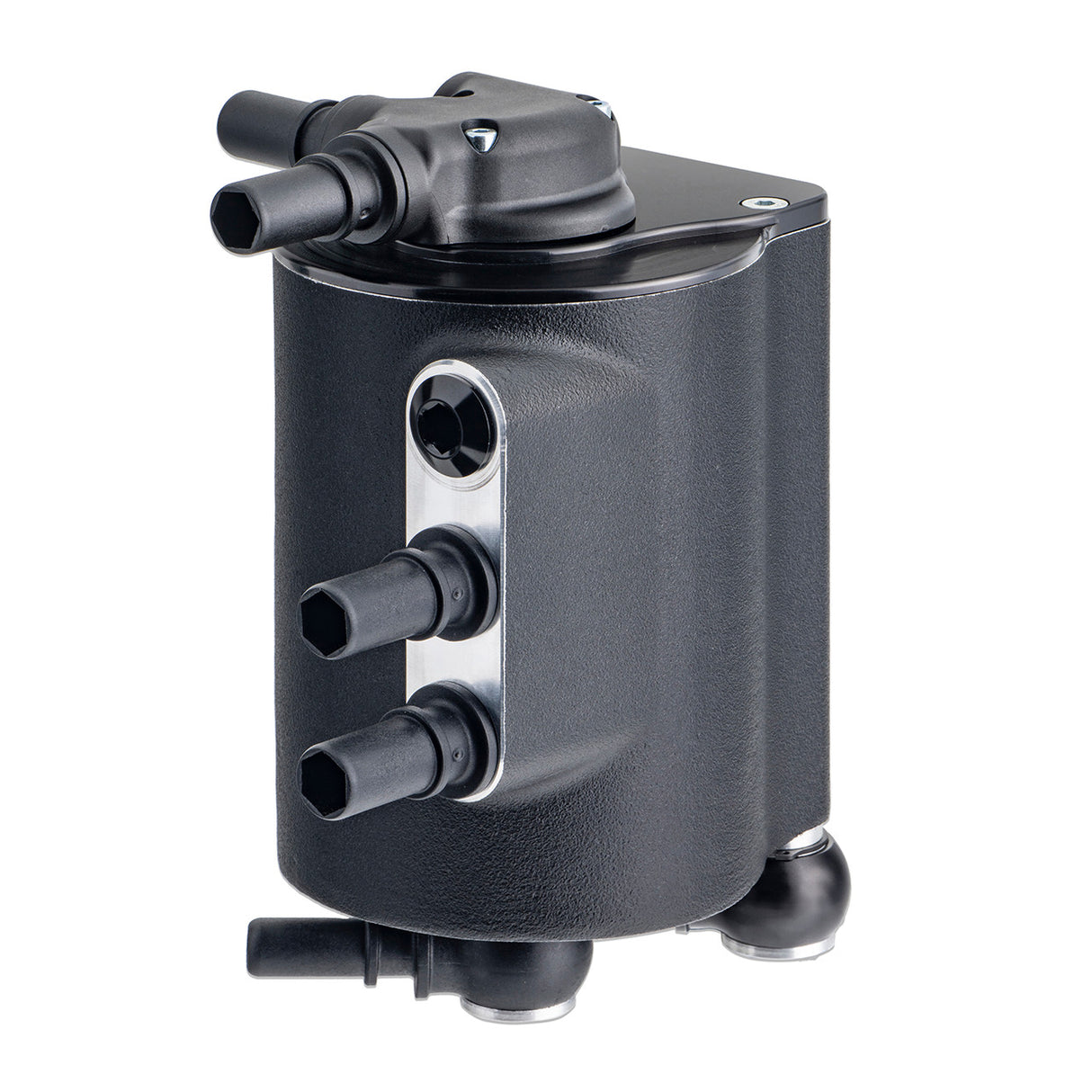 IAG Performance Air / Oil Separator (AOS) Black Subaru 2015-2021 WRX / 2014-2018 Forester XT | IAG-ENG-7187BK