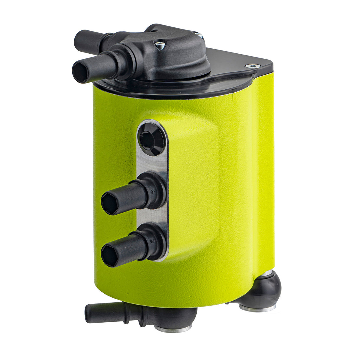 IAG Performance Air / Oil Separator (AOS) Neon Yellow Subaru 2015-2021 WRX / 2014-2018 Forester XT | IAG-ENG-7187NY