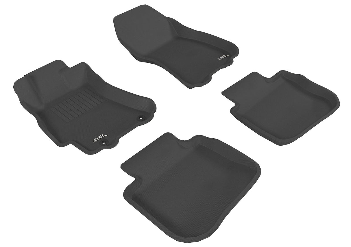 3D MAXpider Kagu Front And Rear All Weather Floor Liners Black (L1SB00601509) | Subaru Outback 2010-2014