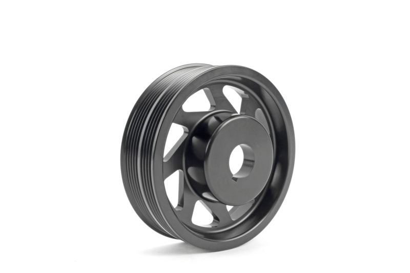 Perrin Lightweight Crank Pulley Black (PSP-ENG-100BK) | Subaru WRX 2002-2014 / STI 2004-2021 / Legacy GT 2005-2009 / Forester XT 2004-2013 / Outback XT 2005-2009