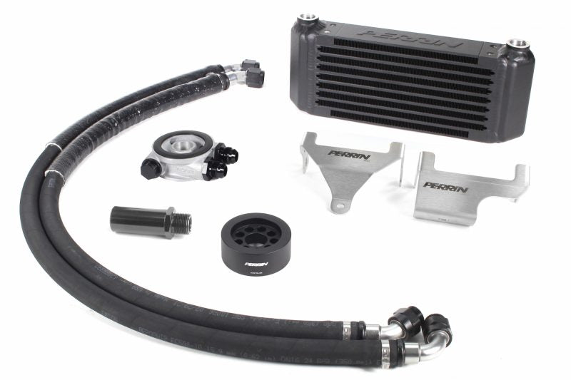 Perrin Engine Oil Cooler Full Kit (PSP-OIL-110) | Subaru WRX 2002-2014 / STI 2004-2021