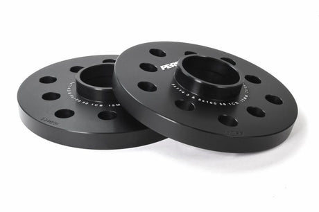 Perrin Wheel Spacers 15mm For 5x100 And 5x114.3 Bolt Pattern 56mm Hub Centric Set of 2 Black (PSP-WHL-115BK) | Subaru WRX / STI / BRZ / Forester XT / Legacy GT / Legacy XT / Outback XT / Crosstrek / Ascent / Scion FR-S / Toyota GT86 / GR86