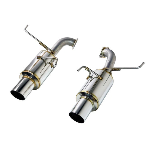 Remark R1 Spec Dual Axle Back Exhaust Muffler Stainless Tips Subaru 2022-2024 WRX | RO-TSVB-R1D