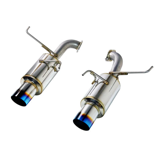 Remark R1 Spec Dual Axle Back Exhaust Muffler Burnt Stainless Tips Subaru 2022-2024 WRX | RO-TTVB-R1D