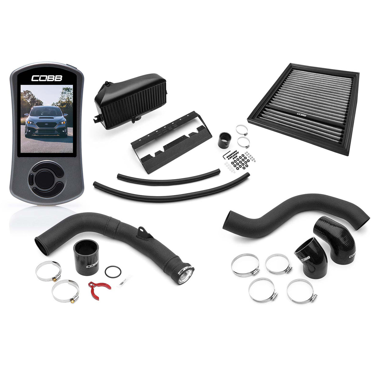 COBB Stage 2 Power Package Black Subaru 2022-2024 WRX | SUB0060020-BK