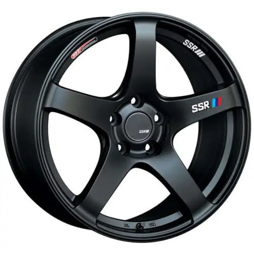 SSR GTV01 18x8.5 5x114.3 40mm Offset Flat Black Wheel | T418850+4005GMB