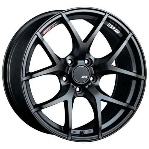 SSR GTV03 18x8.5 5x114.3 40mm Offset Flat Black Wheel | T618850+4005GMB