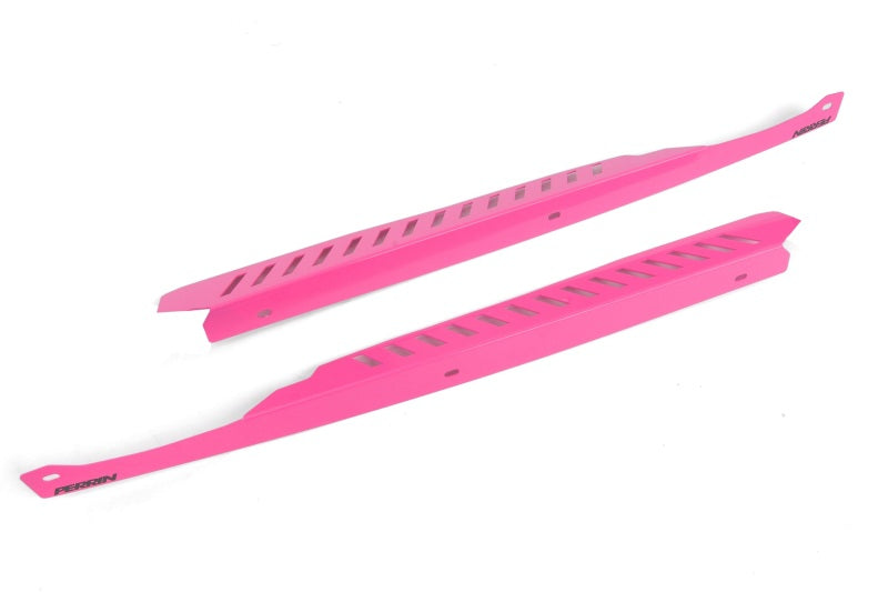 Perrin Fender Shroud Kit Hyper Pink (PSP-ENG-549HP) | Subaru WRX 2008-2014 / STI 2008-2014