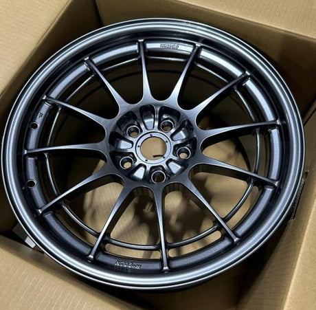 Enkei NT03+M 18x9.5 5x114.3 40mm Offset 72.6mm Bore Gunmetal Wheel | 3658956540GM