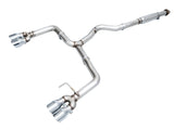 AWE Track Edition Cat Back Exhaust Chrome Silver Tips Subaru 2022-2024 WRX | 3020-42979