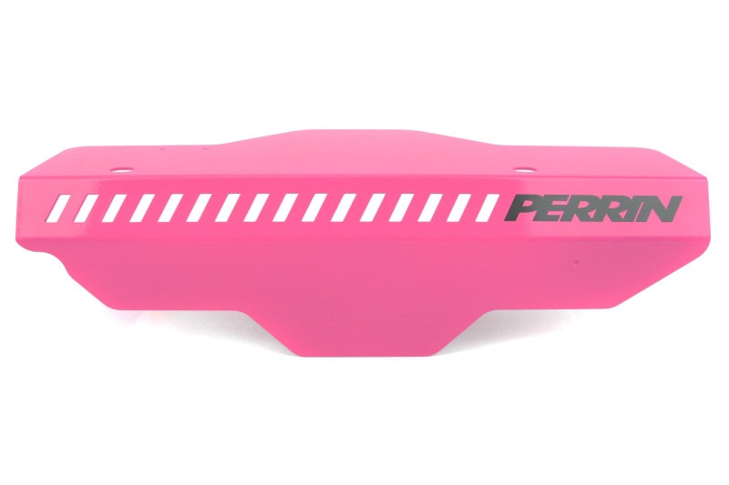 Perrin Pulley Cover Hyper Pink (PSP-ENG-150HP) | Subaru WRX 2002-2014 / STI 2004-2021 / Forester XT 2004-2013 / Legacy GT 2005-2009 / Outback XT 2005-2009