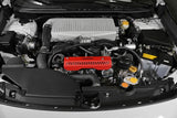 Perrin Pulley Cover Red Compatible With Perrin AOS (PSP-ENG-154RD) | Subaru WRX 2022-2025 / Crosstrek 2018-2025