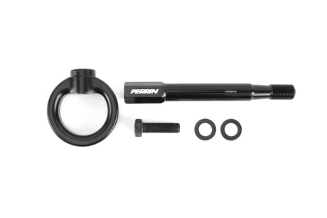 Perrin Front Tow Hook Black (PSP-BDY-237BK) | Subaru WRX 2022-2025 / Crosstrek 2018-2023 / Forester XT 2014-2018 / Forester 2014-2025