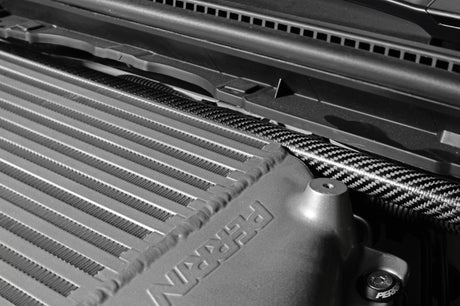 Perrin Front Strut Tower Bar With Billet Feet Carbon Fiber (PSP-SUS-071CF) | Subaru WRX 2008-2021 / STI 2008-2021