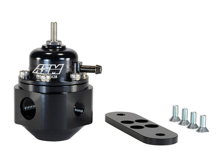 AEM Adjustable Fuel Pressure Regulator Black (25-302BK)