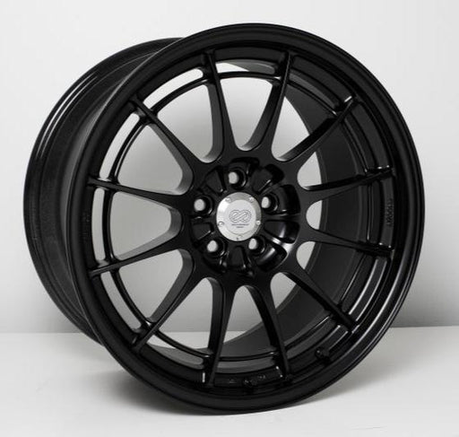 Enkei NT03+M 18x9.5 5x100 40mm Offset Black Wheel | 3658958040BK