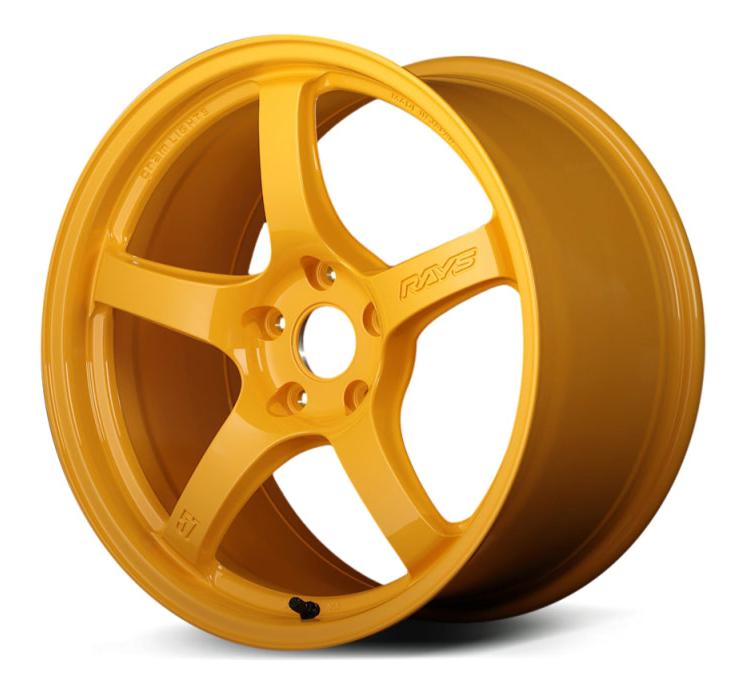 Gram Lights 57CR 18x9.5 5x114.3 38mm Offset Mach Yellow | WGCRX38EWXZ