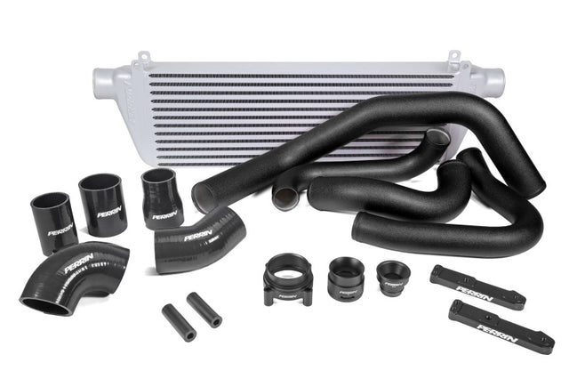 Perrin Performance Front Mount Intercooler Kit Silver Core Black Pipes Subaru 2022-2025 WRX | PSP-ITR-441SL/BK