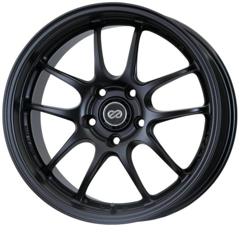 Enkei PF01 18x9.5 5x114.3 35mm Offset 75mm Bore Black Wheel | 460-895-6635BK