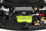 Perrin Pulley Cover Neon Yellow (PSP-ENG-153NY) | Subaru WRX 2022-2025