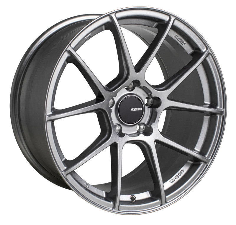 Enkei TS-V 18x8.5 5x114.3 38mm Offset 72.6mm Bore Storm Grey Wheel | 522-885-6538GR