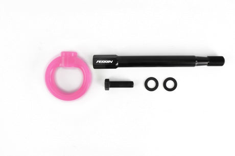 Perrin Front Tow Hook Hyper Pink Hatch (PSP-BDY-231HP) | Subaru WRX 2008-2014 / STI 2008-2014 / Legacy GT 2005-2009