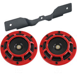 JNA Performance Horn Mounting Bracket w/ Red Horns Subaru 2002-2014 WRX / 2004-2014 STI