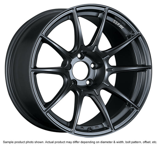 SSR GTX01 18x9.5 5x114.3 22mm Offset Flat Black Wheel | XA18950+2205GMB