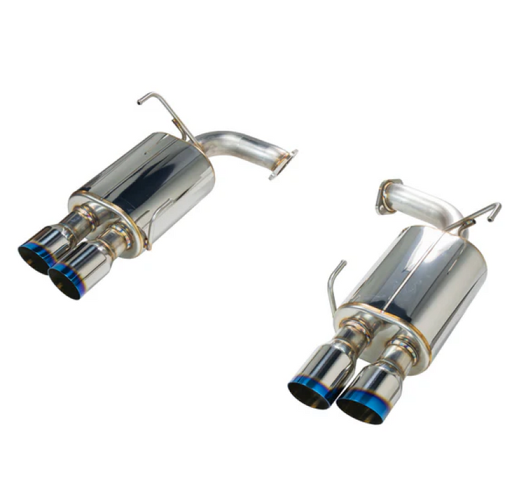 Remark Axle Back Exhaust Muffler Burnt Stainless Single Wall 3.5 Inch Tips Subaru 2022-2024 WRX | RO-TTVB-SM