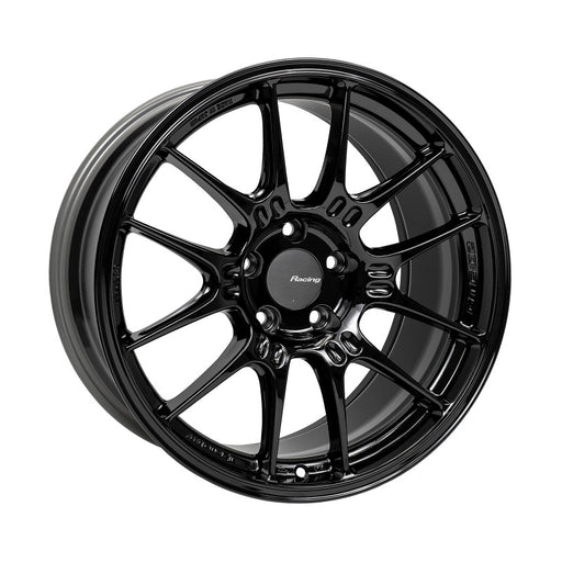 Enkei GTC02 18x9.5 5x114.3 40mm Offset 75mm Bore Gloss Black Wheel | 534-895-6540GB