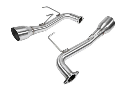 Perrin Axle Back Exhaust Dual Exit Single Tip Stainless Steel (PSP-EXT-341BR) | Subaru WRX 2015-2025 / STI 2015-2021