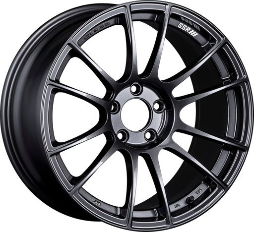 SSR GTX04 18x9.5 5x114.3 22mm Offset Dark Gunmetal Wheel | XF18950+2205GDG