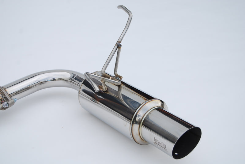 Invidia N1 Dual Exit Cat Back Exhaust w/ Polished Tips Subaru 2022-2024 WRX | HS22WRXGTP