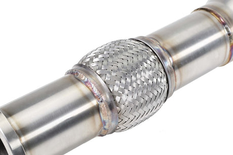 PERRIN 22-25 Subaru WRX Stainless Steel Midpipe w/Resonator 3in. (Fits OEM/Aftermarket Mufflers)