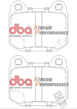 DBA XP650 Xtreme Performance Rear Brake Pads Subaru 2004-2017 STI | DB1521XP