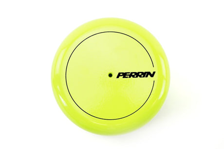 Perrin Oil Filter Cover Neon Yellow (PSP-ENG-716NY) | Subaru WRX 2015-2025 / BRZ 2013-2025 / Scion FR-S 2013-2016 / Toyota GT86 2017-2021 / GR86 2022-2025
