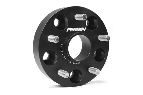 PERRIN Subaru 30mm Wheel Spacers 5x114.3 BP w/56mm Hub - Black