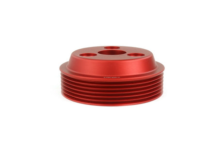 Perrin Water Pump Pulley Red (PSP-ENG-111RD) | Subaru WRX 2015-2021 / Forester XT 2014-2018 / Crosstrek 2018-2020