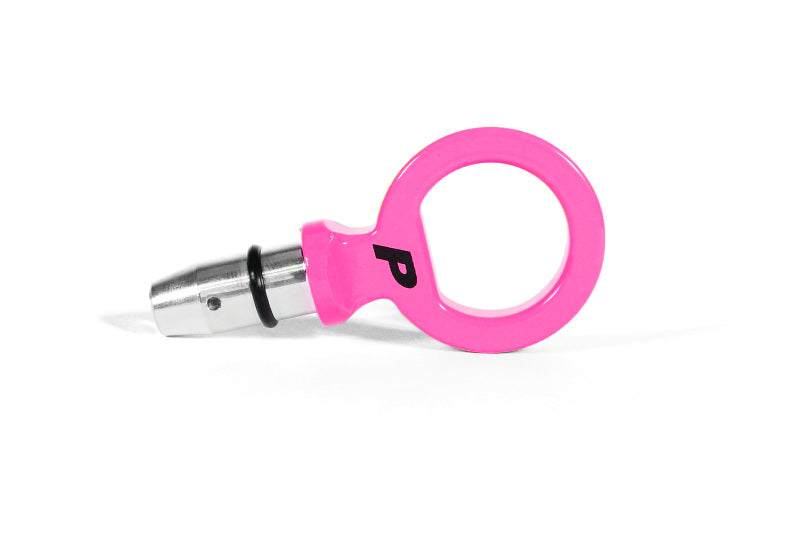 Perrin Aluminum Loop Style Dip Stick Handle Hyper Pink (PSP-ENG-721HP) | WRX / BRZ / FR-S / GT86 / GR86 / Ascent / Forester XT / Crosstrek