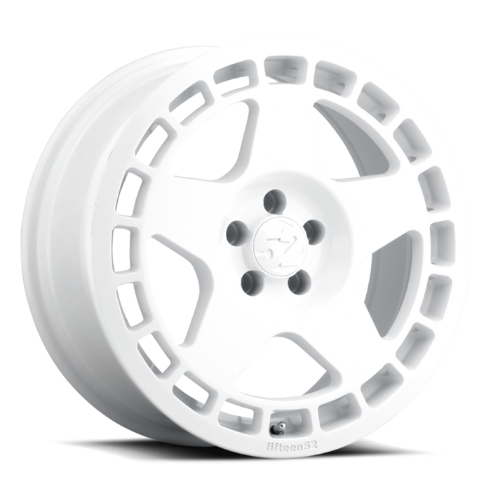 fifteen52 Turbomac 18x8.5 5x114.3 30mm Offset 73.1mm Bore Rally White Wheel | TURRW-88554+30