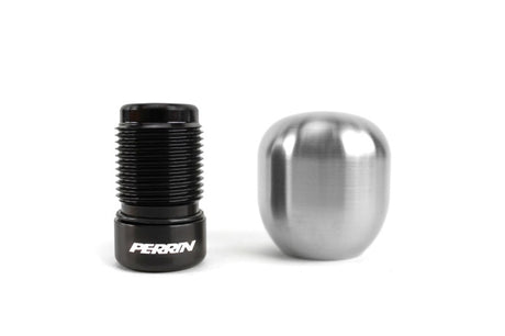 Perrin Weighted Barrel Brushed Stainless Steel Shift Knob (PSP-INR-131-2) | Subaru STI 2004-2021
