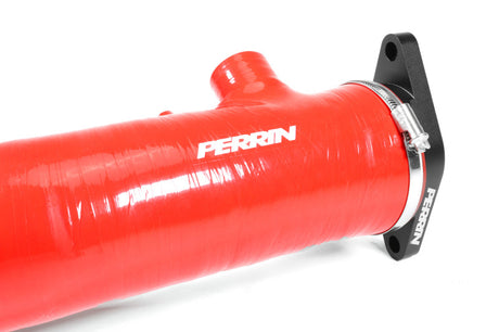 Perrin Turbo Inlet Hose With Nozzle Red V1 Fitment (PSP-INT-425RD) | Subaru WRX 2022-2024